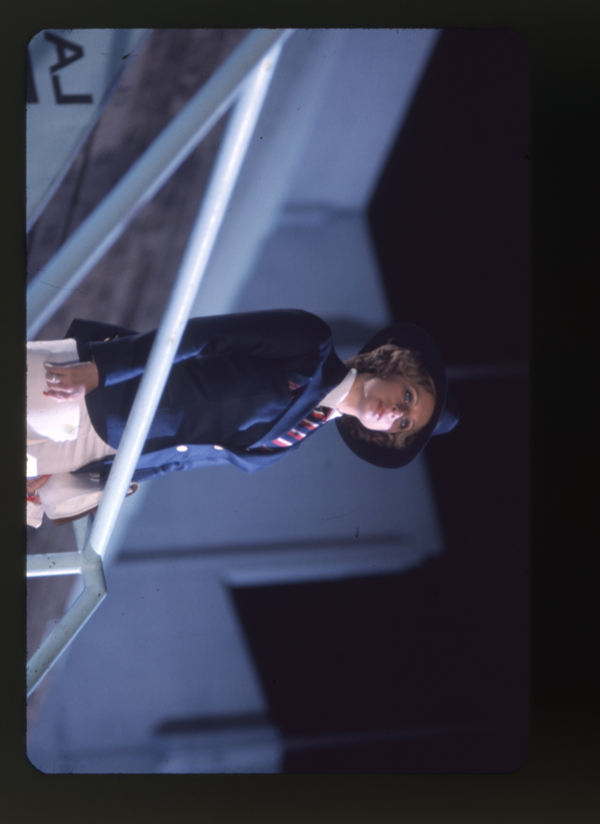 Barbra Streisand Blazer and Fedora Hat Elegant Pose From Funny Lady Camera Original 35mm Transparency