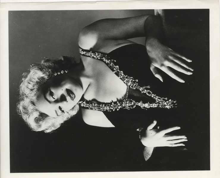 Marilyn Monroe Classic Vintage Glamour Portrait 8x10 Silver Gelatin Photo Stamped